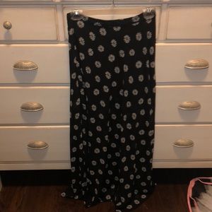 Maxi Sunflower Skirt
